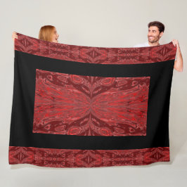 Königin der Schmetterlinge 3 Fleecedecke