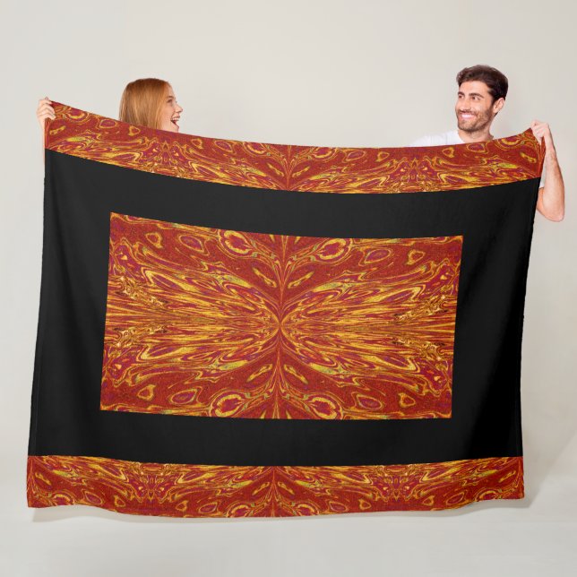 Königin der Schmetterlinge 67 Fleecedecke (Beispiel)
