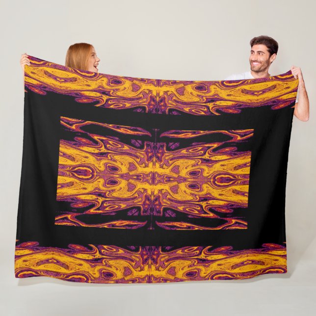 Königin der Schmetterlinge 99 Fleecedecke (Beispiel)