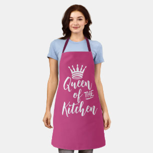 Königin der Schürze Küche, rosa Geschenk Personali