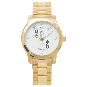 Königin der Spades Bikini Girl Thunder_Cove Armbanduhr