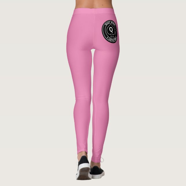 Königin der Spades Leggings (Rückseite)