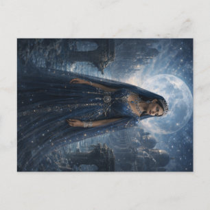 Königin der Sternennacht Postkarte