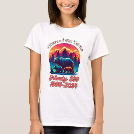 Königin der Tetons Grizzly 399 Tribute 1996-2024 T-Shirt