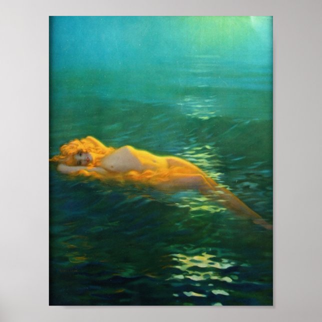 Königin der Wellen - Edward Mason Eggleston Poster (Vorne)