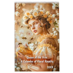 Königin des Bienenstocks – Ein Kalender der floral