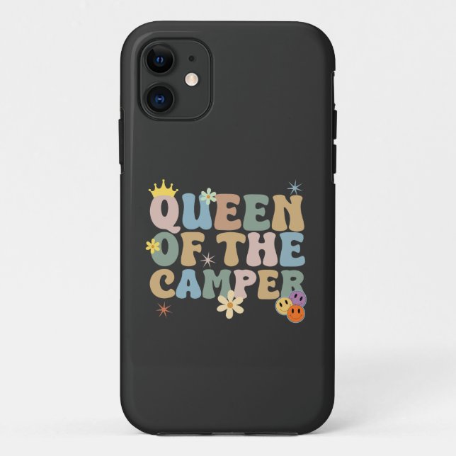 Königin des Campers - Camping Case-Mate iPhone Hülle (Rückseite)