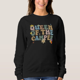 Königin des Campers - Camping Sweatshirt