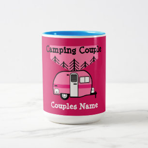 Königin des Campers - Funny Camping RV Karawane Do Zweifarbige Tasse