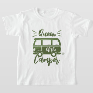 Königin des Campers, Geschenk für Camper Queen T-Shirt
