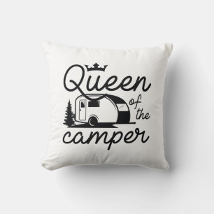 Königin des Campers Kissen