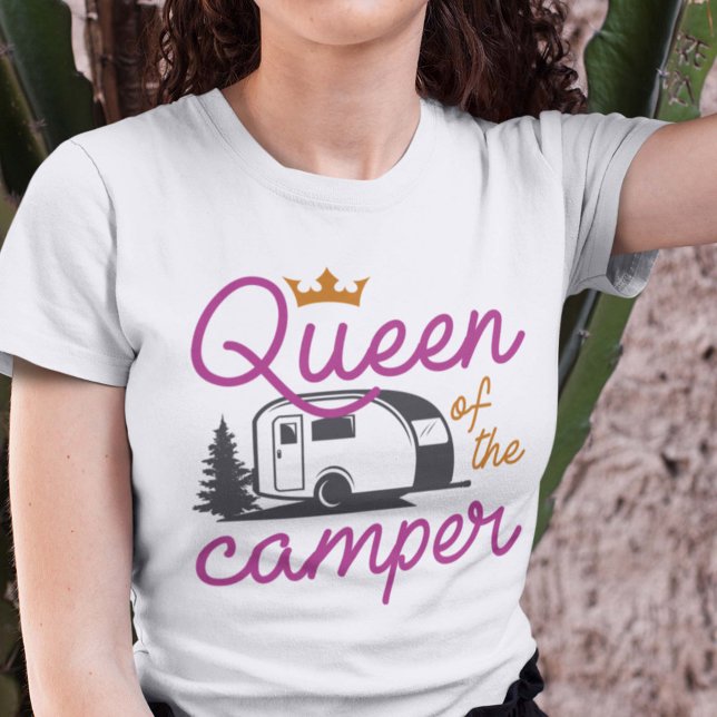 Königin des Campers T-Shirt (Von Creator hochgeladen)