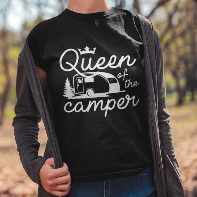 Königin des Campers T-Shirt (Queen of the camper shirt)