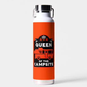 Königin des Campings Trinkflasche