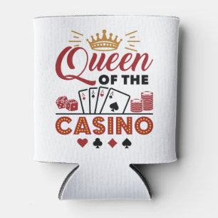 Königin des Casino Vegas Gambling Women Dosenkühler