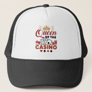 Königin des Casino Vegas Gambling Women Truckerkappe