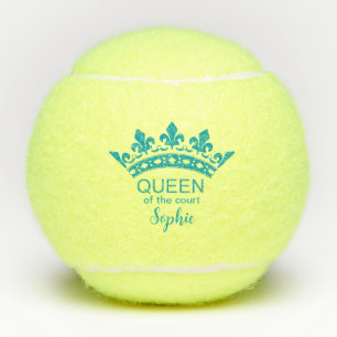 Königin des Courts Tennisbälle