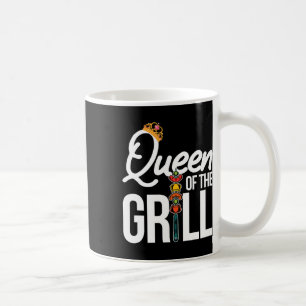 Königin Des Grills Lustiges Räuchern Von Fleisch B Kaffeetasse