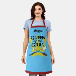 Königin des Grills Schürze