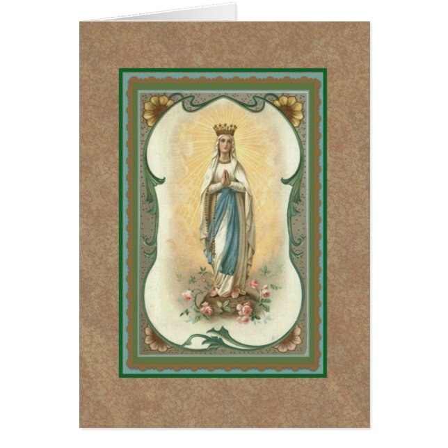 Königin des heiligsten Rosenbeet-Gebets (Vorne)