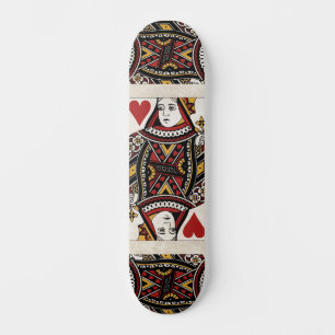 Königin des Herz-Skateboards Skateboard