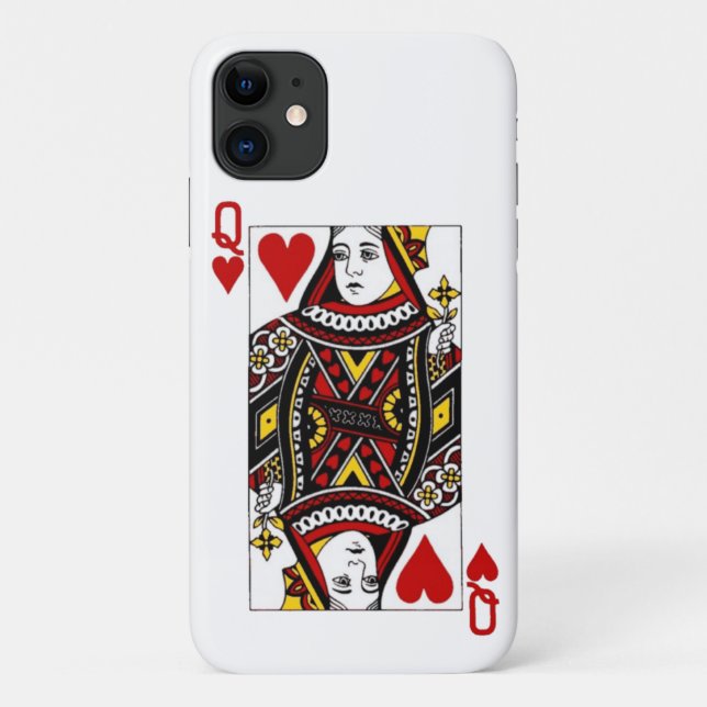 Königin des Herzens Case-Mate iPhone Hülle (Rückseite)