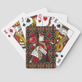 Königin des Herzens, die Karten spielen Spielkarten