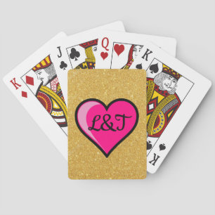 Königin des Herzens, die Karten spielen Spielkarten