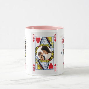 Königin des Herzens Foto Tasse - Muttertagsgeschen