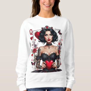 Königin des Herzens, Geschenk für sie Sweatshirt