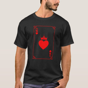 Königin des Herzens König und Königin Easy Couple T-Shirt