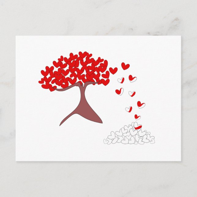 Königin des Herzens Postkarte (Vorderseite)