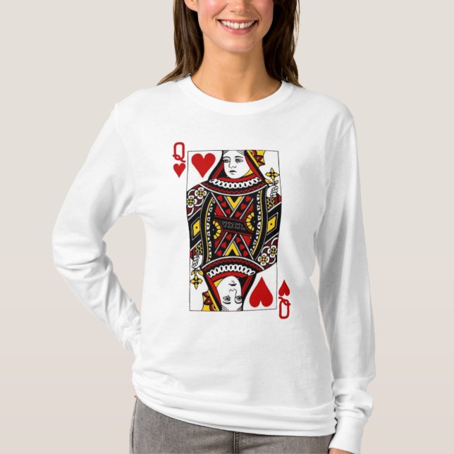 Königin des Herzens T-Shirt (Vorderseite)