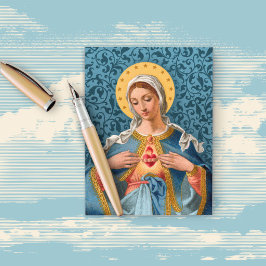 Königin-des-Himmels-Postkarte Postkarte
