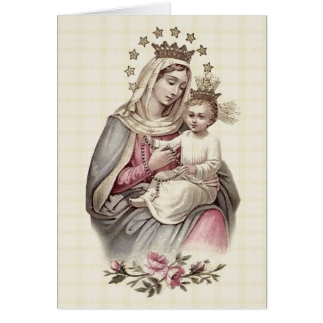 Königin des Himmels Selige Jungfrau Mary Baby Jesu (Vorne)