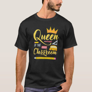 Königin des Klassenzimmers zurück zur Schule für M T-Shirt