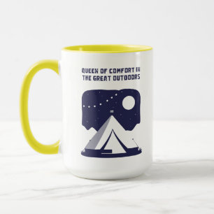 Königin des Komforts Großes Outdoor-Glamping Tasse