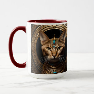 Königin des Nils: Kleopatra die Katze in der Hitze Tasse