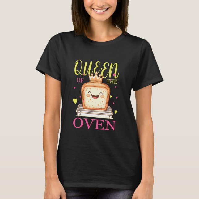 Königin des Ofens T-Shirt (Vorderseite)