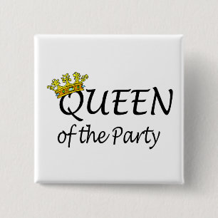 Königin des Party Button