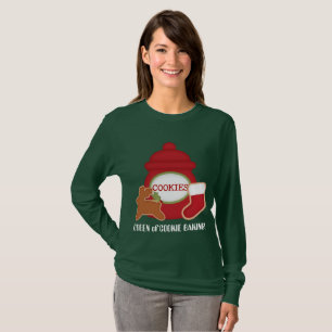 Königin des Plätzchenbacken WeihnachtsT - Shirt