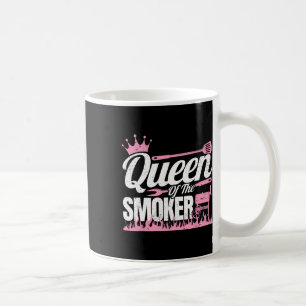 Königin des Rauchgrills Frauen Rinderbrust Smoki Kaffeetasse