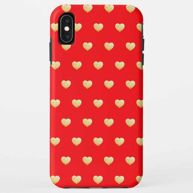 Königin des Roten Golden Patterns Case-Mate iPhone Hülle (Rückseite)