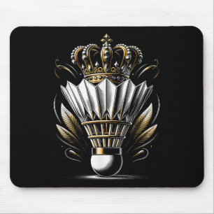 Königin des Shuttle Badminton Lustige Grafische T- Mousepad