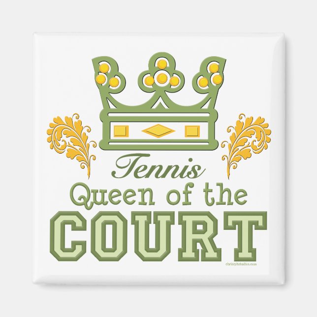 Königin des Tennismagazins Magnet (Vorne)