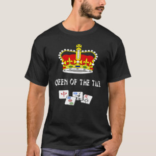Königin des Tile Fun Game Play Mahjongg 1 T-Shirt