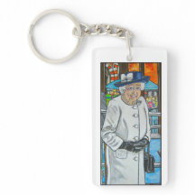 Königin Elisabeth am Bahnhof Paddington
