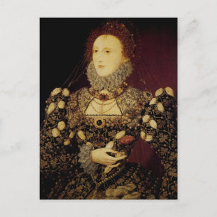 Königin Elisabeth I. Postkarte
