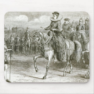 Königin Elizabeth am Tilbury Mousepad