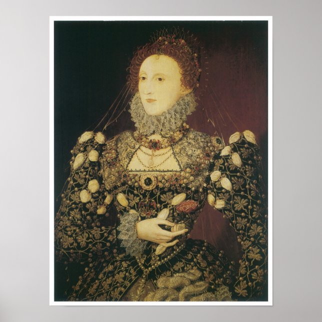 Königin Elizabeth I., 1575 Poster (Vorne)